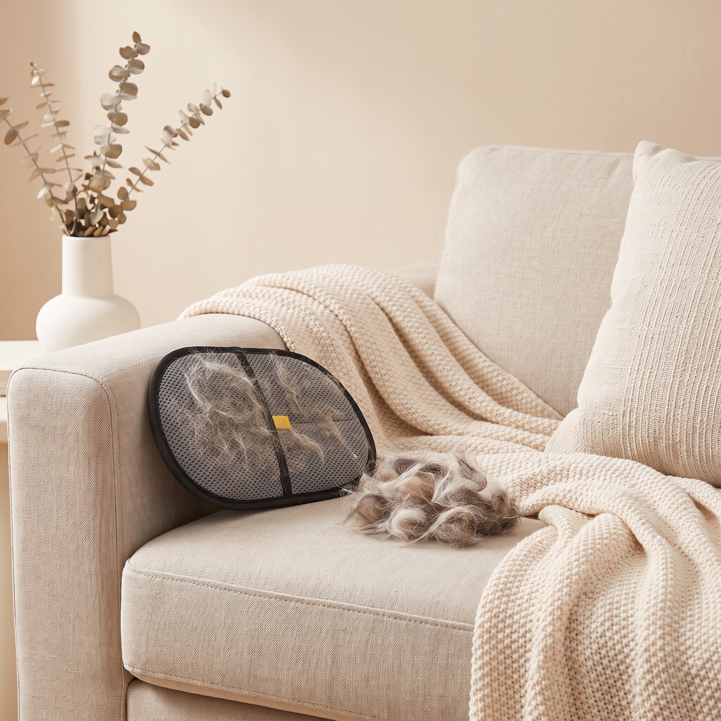 Guante Quitapelos para Muebles y Ropa – Reutilizable para Perros y Gatos 😺🐶