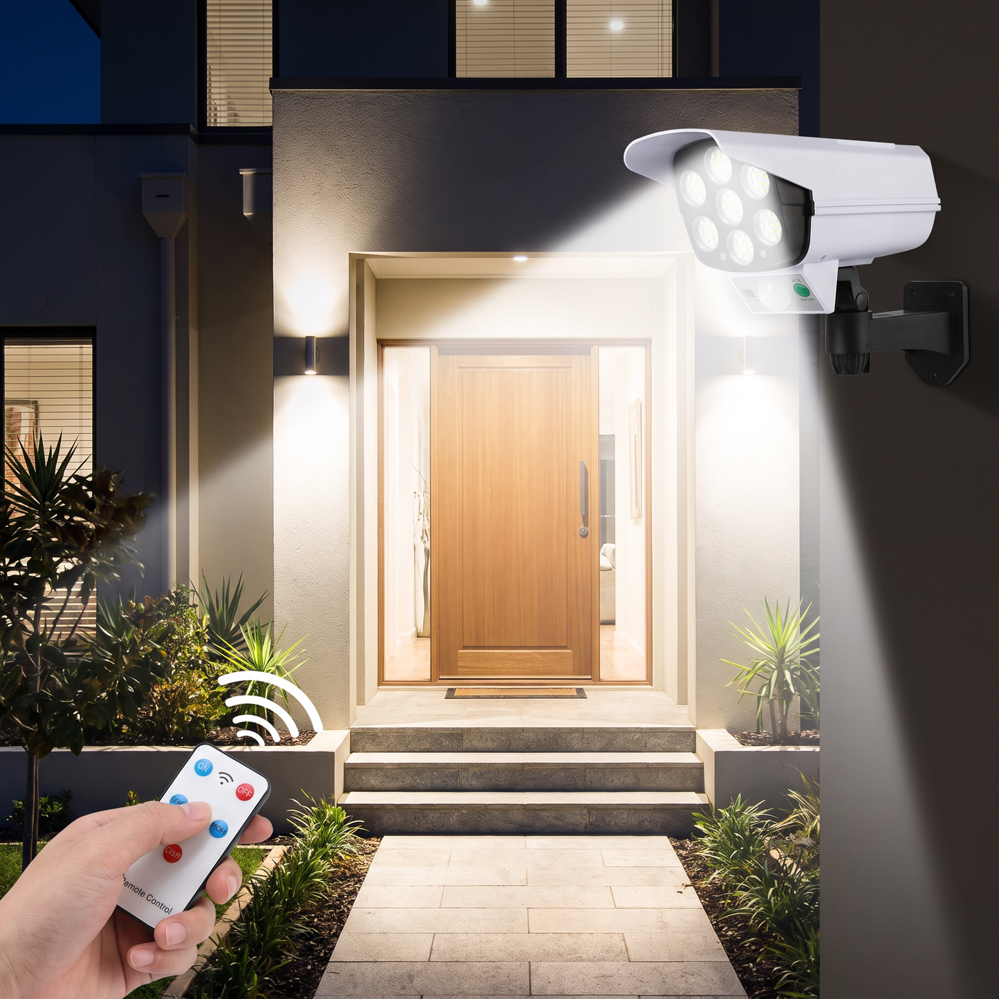 SolarGuard™ | Foco Solar LED con Sensor de Movimiento
