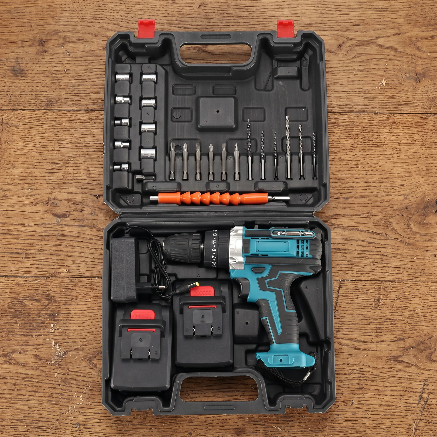 Taladro Inalambrico 48V – Potente, preciso y con 2 baterías de litio
